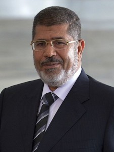 Mohamed Morsi, le président égyptien renversé par l'armée. (Photo: Wilson Brias Licence CC)