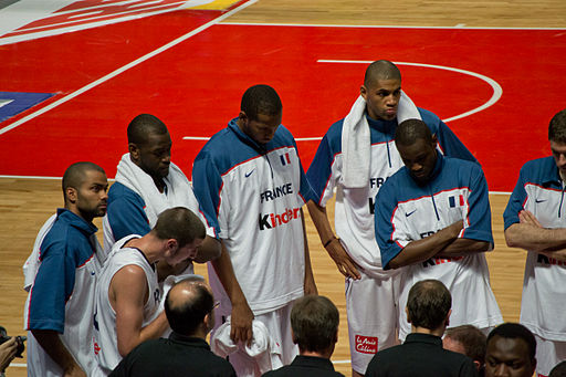 Équipe de France de basket - CC/ Carlos Delgado