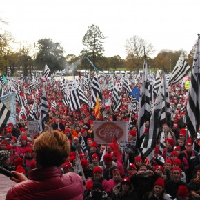 Les bonnets rouges ont manifesté à Carhaix