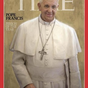 Le pape François élu "personnalité de l'année 2013"