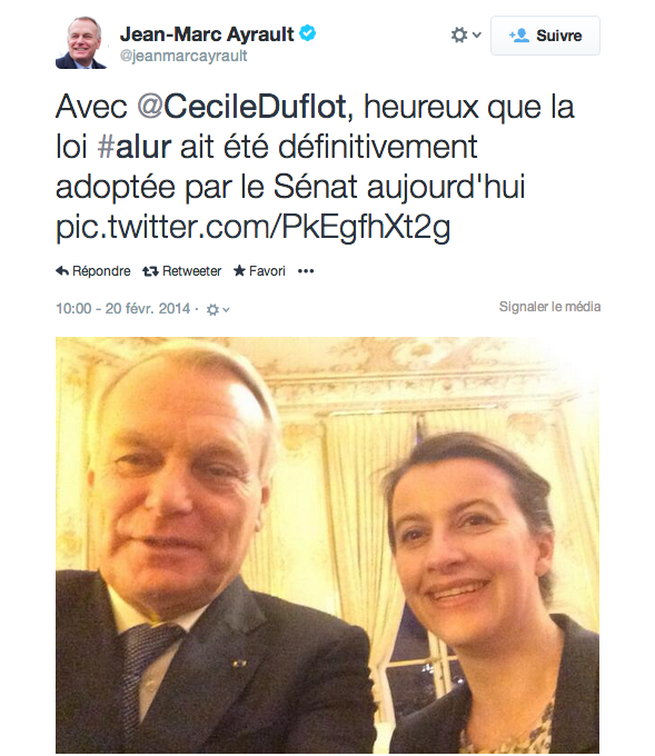 SelfieAyrault Duflot  