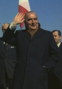 Georges Pompidou en 1973 / CC Oliver F. Atkins