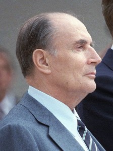 François Mitterrand en 1984 / CC James Cavalier (US Army)