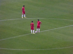 Coup d'envoi donné par la Roja / © Simon Sainte Mareville