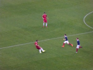 Le pressing haut des Bleus / © Simon Sainte Mareville