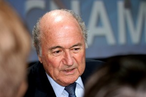 Sepp Blatter, actuel président de la FIFA