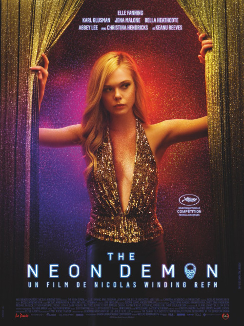 Affiche française de "The Neon Demon".