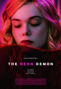 Affiche étrangère pour "The Neon Demon".
