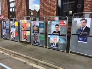 Affiches présidentielles