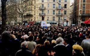 La marche à Paris a rassemblé plusieurs milliers de personnes - Crédits : Olevy (Wikimédia Commons)