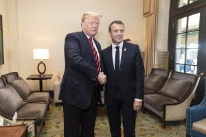 Trump et Macron se sont rencontrés au Canada - Crédits : The White House (Wikimédia Commons)